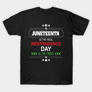 Juneteenth, Independence Day, Black History, Freedom Day, 1865 T-Shirt